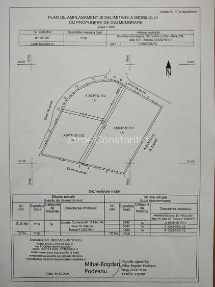vanzare teren 2.000 mp in Constanta zona Varful cu Dor-Sere - 3