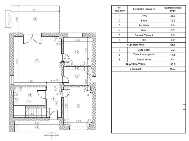 Casa 5 camere 140mp | 0 Comision | Tamasi Corbeanca | finisat - 7