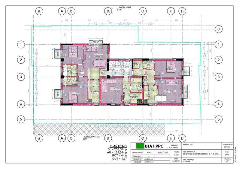 Teren cu autorizatie de construire P+2+M - zona Colentina - 7