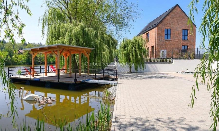 Vila Capri, la lac, zona Paradisul Verde, cartier privat lux, nZEB casa pasiva - 5
