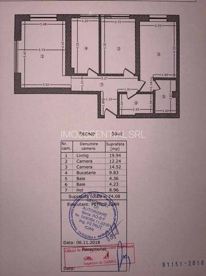 3 camere decomandat Drumul Taberei complex Granvia Park metrou Lujerului - 14