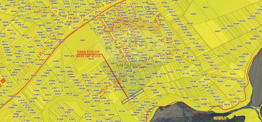 Teren de vanzare 8.700 mp în Livada comuna Iclod - 19
