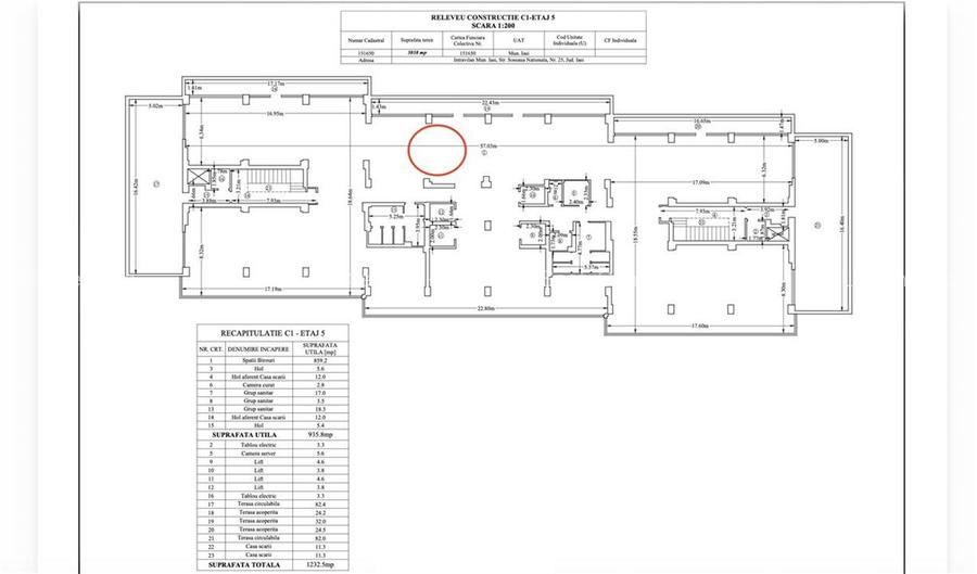 Spatiu birou semicentral Iasi, zona Palas Campus - Podul de Piatra - 6