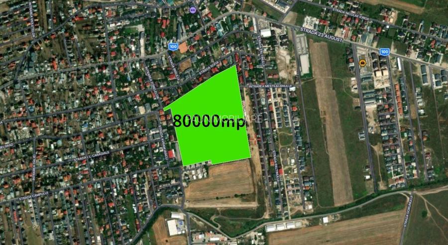 Afacere!Teren unic 8ha,zona servicii ,in noul PUG -zona strict rezidentiala - 3