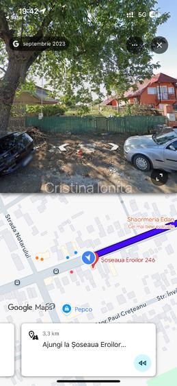 Teren intravilan 694 mp – Moara Vlăsiei – Proprietar – Fără comision - 3