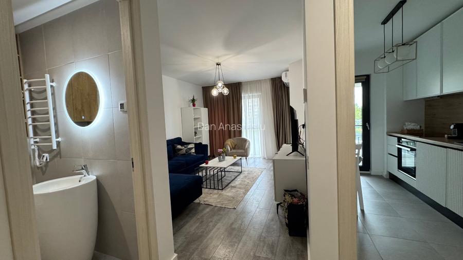 Herastrau; 2 camere, dec, bloc nou, 850 EUR/luna - 9