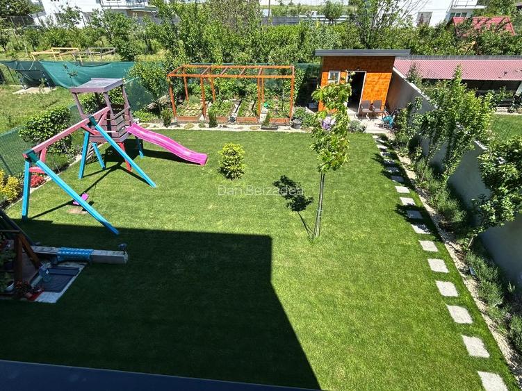 Casă tip duplex P+1+M, structură beton, curte 400 mp, 2 parcări – Domnești - 2