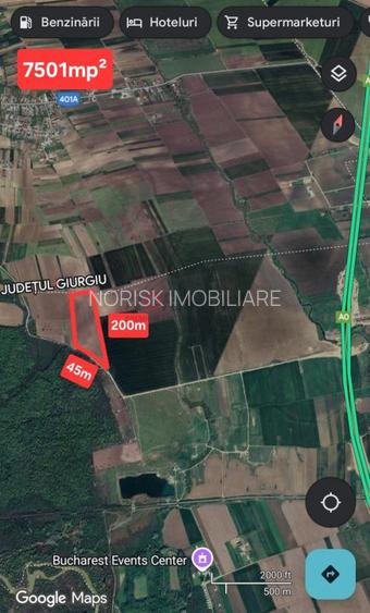 Terenuri Ciorogarla - 500mp -> 7.500mp -> 4 Ha - 13