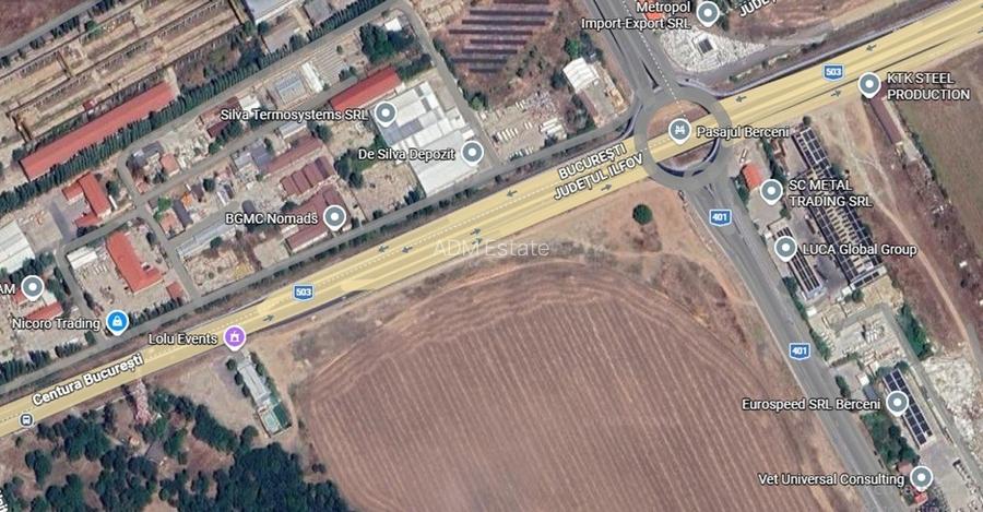 Popesti Leordeni - Teren intravilan - Intersectie DNCB / Soseaua Berceni - 4