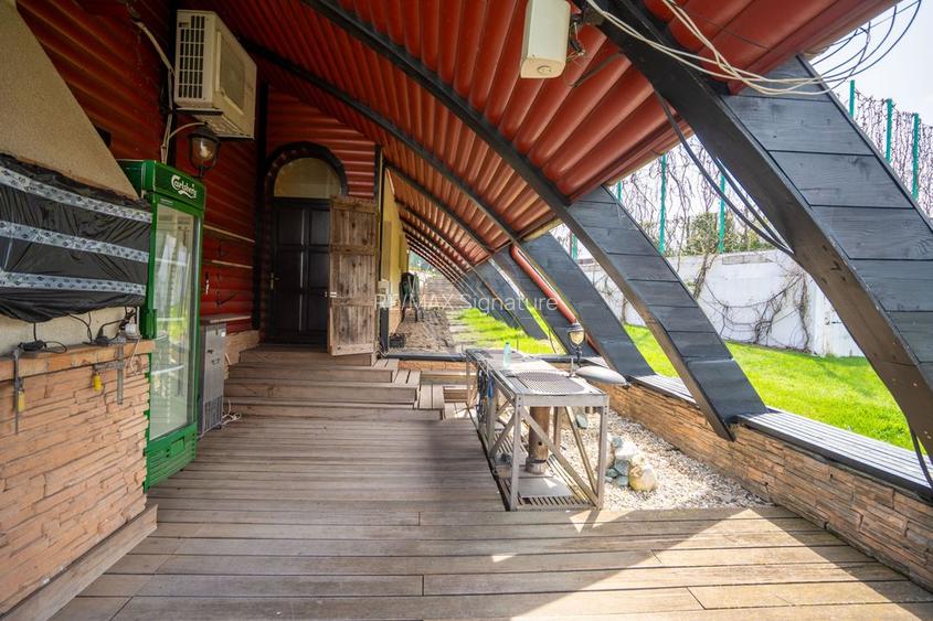 Vilă pe malul lacului, 3.000 mp, 4 corpuri, Piscină, teren Tenis - 17