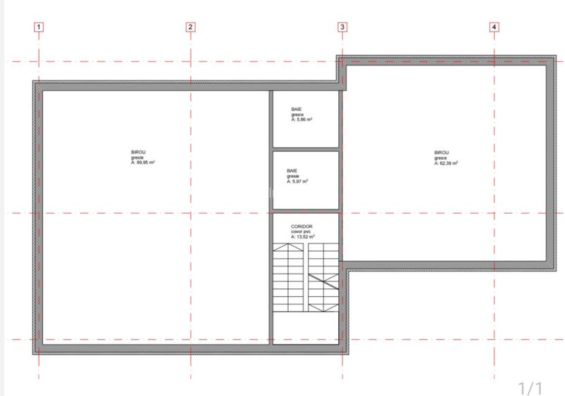 Teren 1166mp, proiect Clinica si Birouri, Gruia  - 9