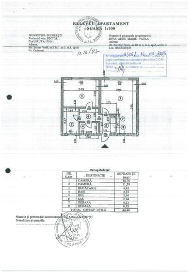 2 Camere*Ultracentral*Etaj 4/8*Credit ipotecar*Ready to move in - 1