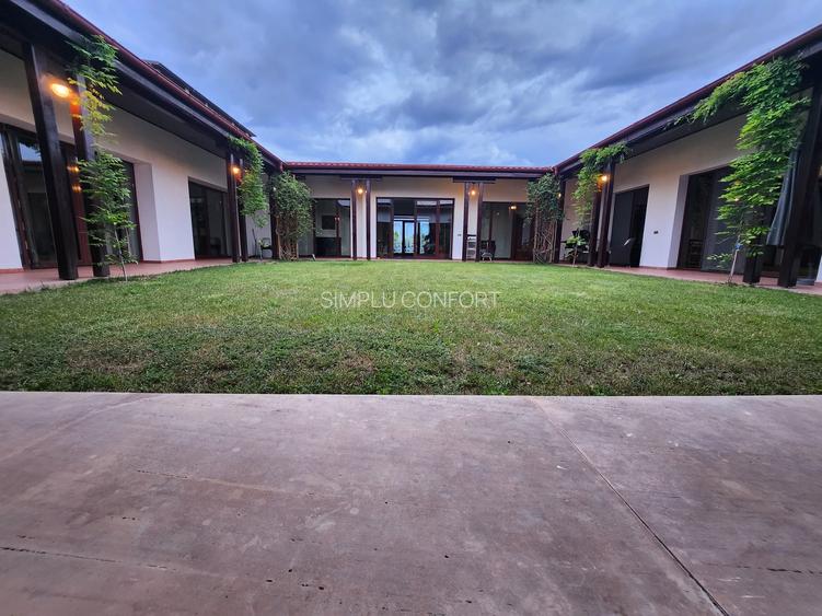 Baneasa Vila cu piscina si curte interioara - 10