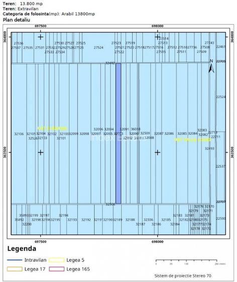 Teren arabil (13800 mp) situat la 350 de metri de canal de irigatii functional  - 3