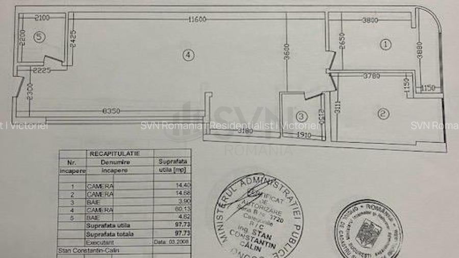 REA1028989 Apartament 3 camere I Mobilat I Metrou Piata Iancului - 10