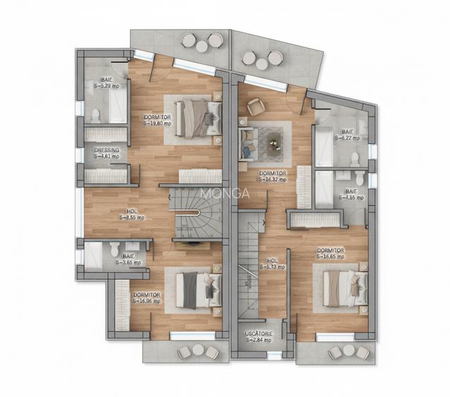 Casa 5 camere 180mp | 0 comision | Otopeni Train Vuia | 220mp teren - 8