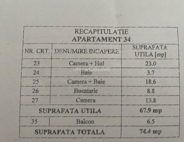 Tatarasi- Kaufland-3 Camere 74mp-bloc nou-intabulat - 8
