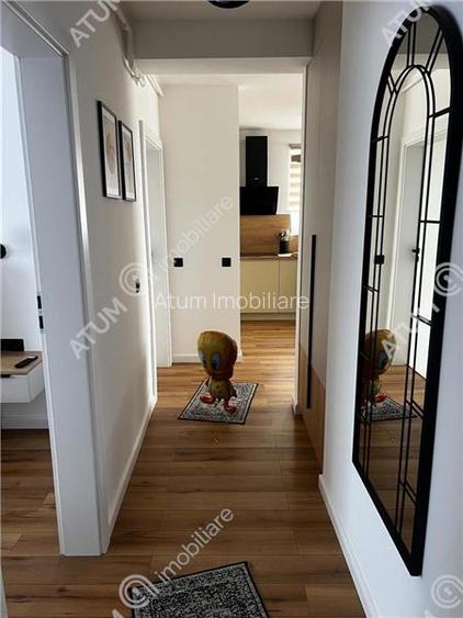 Penthouse 3 camere 2 bai parcare mobilat complet Turnisor Sibiu - 19