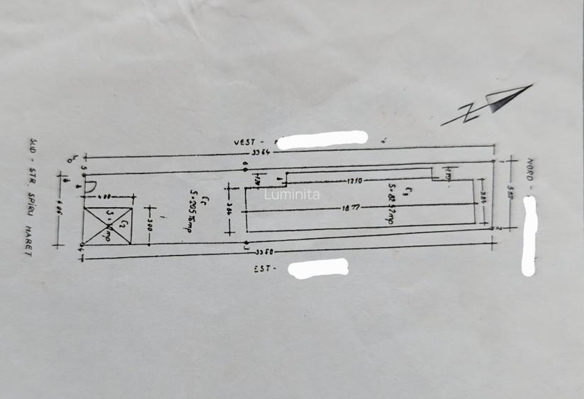 Casă bătrânească + teren 207 mp în Medeea – zonă liniștită – proprietar - 2