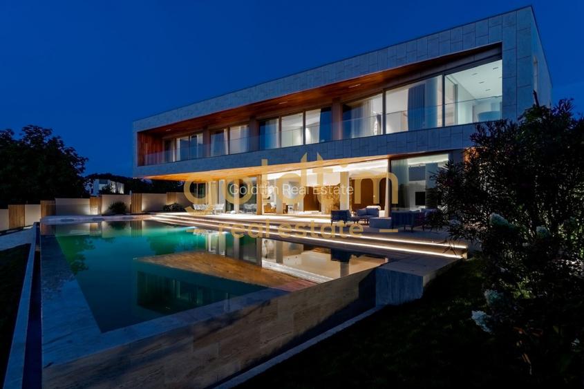 VILA UNICA/ 7 CAMERE CU VEDERE LA LAC/PISCINA INFINITY/DESIGN SPECTACULOS/SNAGOV - 53