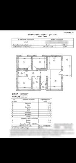 Casa 132 mp | Teren 452 mp | Comision 0 | Sabareni | A0 | Constructie 2025 - 1