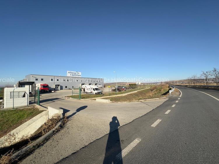 Hala 3026mp, teren 13653mp, Dumesti - 3