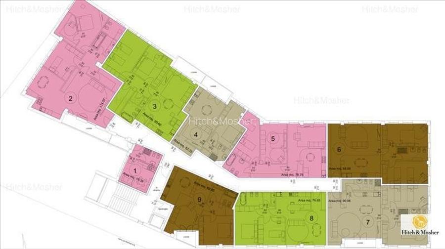 De inchiriat spatiu in cladire de birouri - 89 mp - zona Centrala - 1