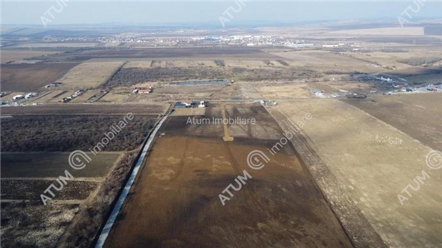 Teren de 133.000 mp cu PUZ in desfasurare in zona de Vest din Sibiu - 5