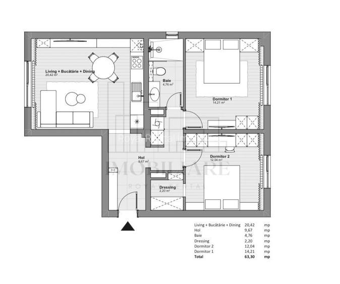 Apartament 3 Camere | Ultrafinisat | 63 mp | Gheorgheni | Lux|  Iulius Mall - 16