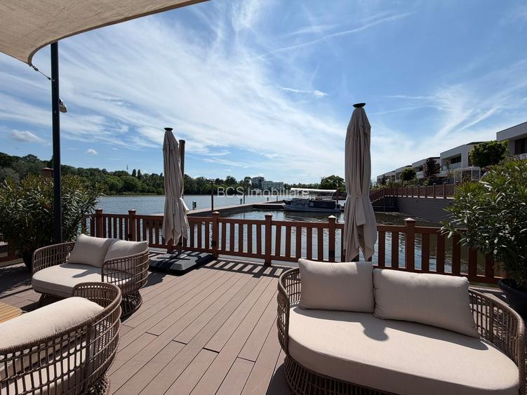 Marina Snagov - Inchiriere - Vila NOUA - 5 camere - ponton la Lacul Snagov - 2