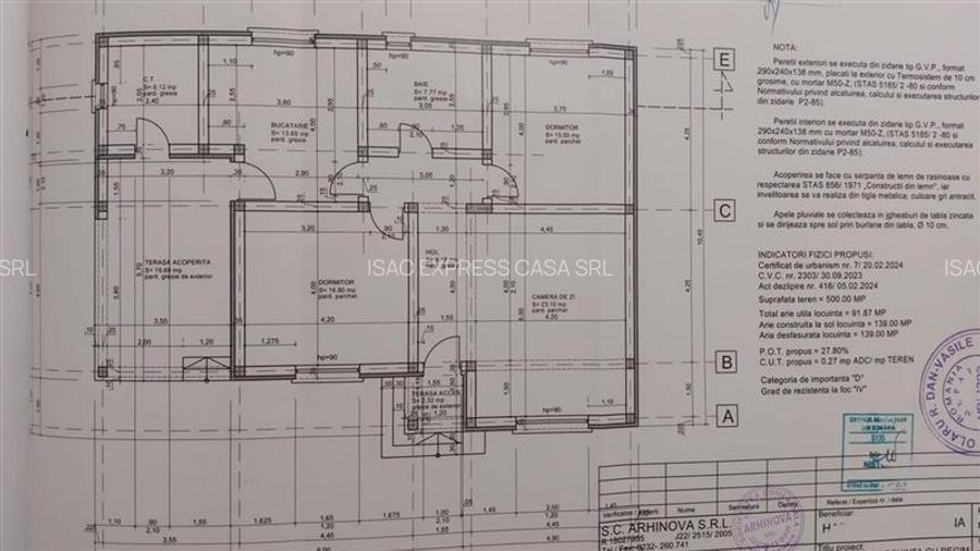 Casa noua de vanzare: 4 camere, 2 bai - loc. Dumesti | 500 mp teren | 128.000 eu - 3
