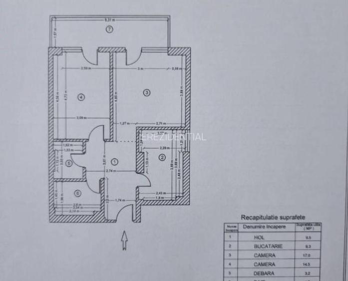 Apartament 2 camere Metrou Aparatorii Patriei  - 8