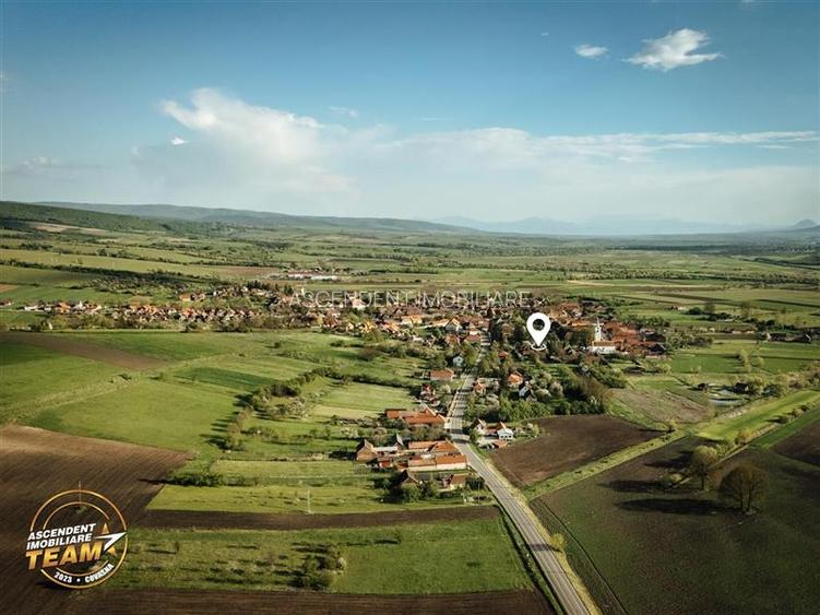 Casa familiala cu: teren 2.822 mp intravilan, sauna,  atelier, terasa, Central C - 16