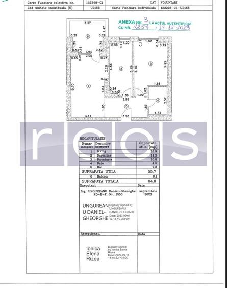 De vanzare | Apartament 2 Camere | Bucatarie inchisa | Cortina North - 13