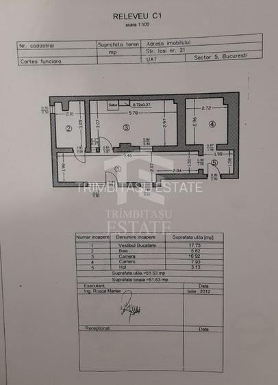 Casa 3 camere de Vânzare | Strada Iași 21 | Comision 0% - 1