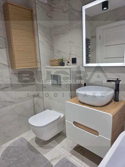 Apartament 3 camere, 59 mp, parcare, TOTUL NOU, zona Mega Image - 13