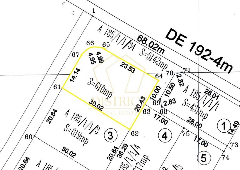 Teren pretabil casa sau servicii, drum asfaltat | Dumbravita - 3