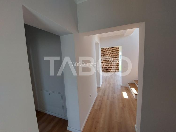 Casa de vanzare 4 camere 3 bai 119 mp cu teren 470 metri in Talmaciu - 4