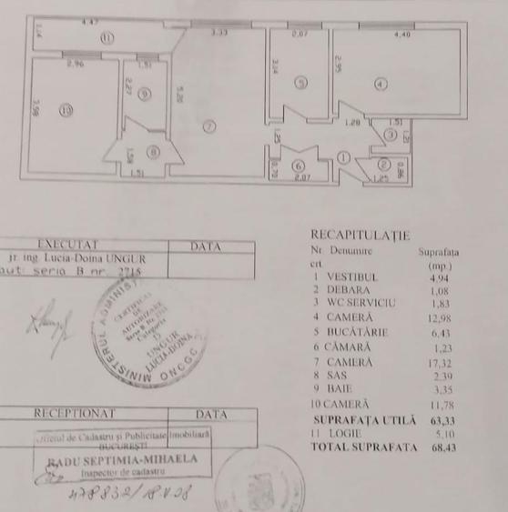 Apartament 3 camere, 2 băi, loc de parcare – Dristor, la 3 minute de m