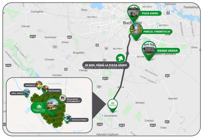 Vila visurilor tale există!Descoperă oaza de liniste în complexul Green City - 38