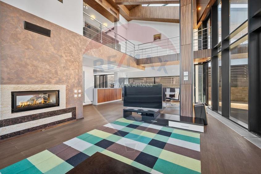 Vilă Futuristă: Eleganță & Inovație la limita pădurii, piscină, 4500mp - 40