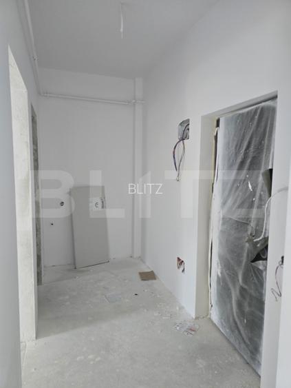 Apartament cu o camera, cu CF, semifinisat, 32 mp, balcon 4mp, parcare, Apahida - 4