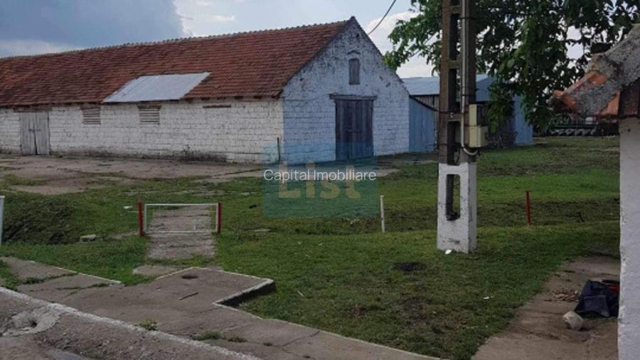 Ferma langa Oravita 5600 mp construiti si teren 24281 intravilan - 3