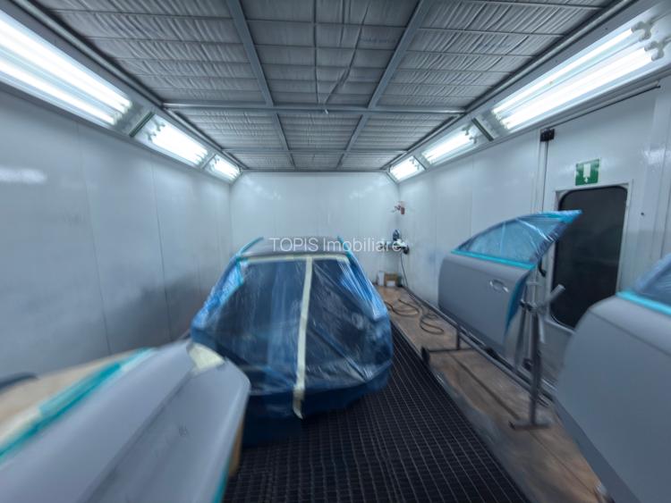 Voluntari (Metro)- Hala echipată pentru service auto, tinichigerie și vopsitorie - 4
