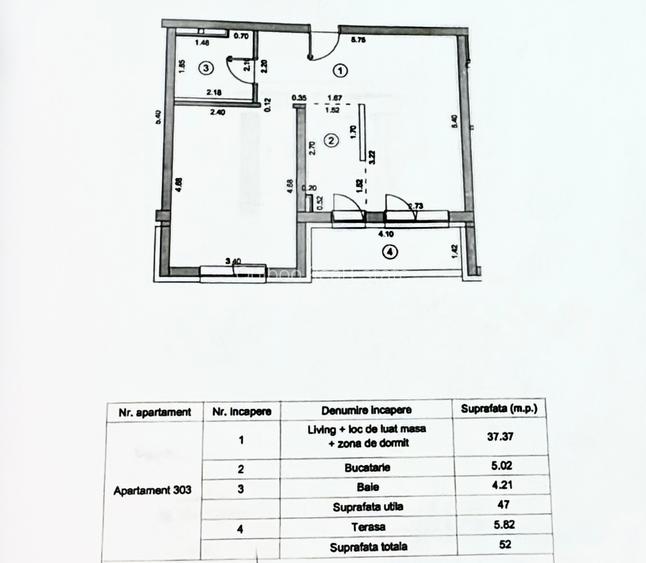 Studio premium localizat pe pietonala Coresi, mobilat si utilat, parcare si boxa - 1