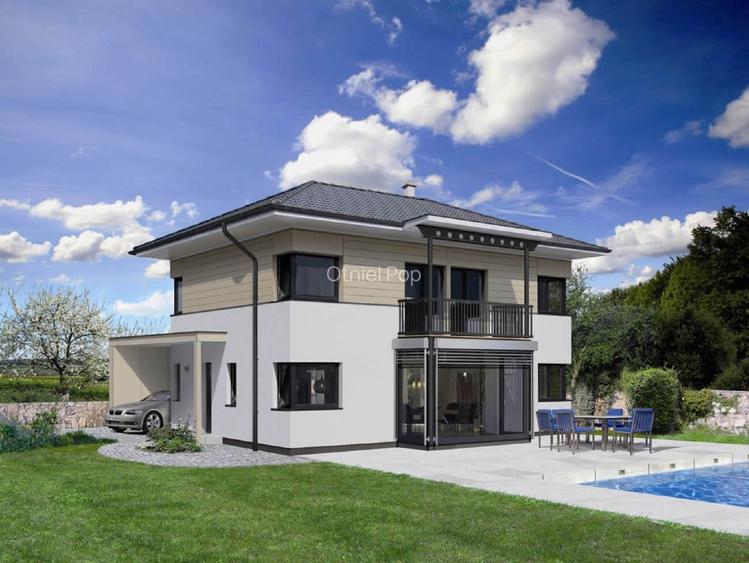 Casă P+E 2025 la roșu și teren generos (48 ari intravilan/împrejmuit ) în Sălsig - 7