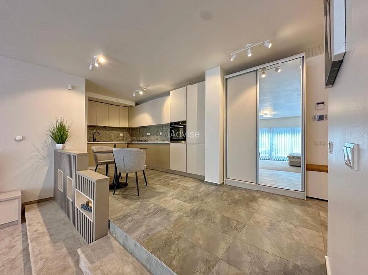 Studio spațios de închiriat — Bellevue Residence, mobilat, terasă, parcare - 13