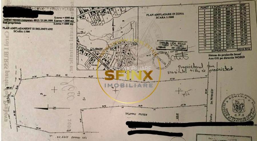 Breaza de Jos, Prahova, teren intravilan 4520 mp  - 2