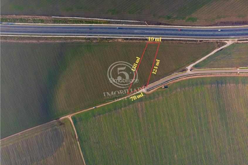 Teren 6913 mp pentru Hale – Investiție Ideală langa Autostrada A0 - 2