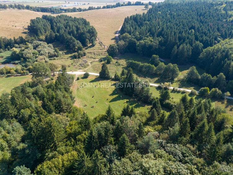 Investitie premium in turism-teren 6800mp langa lacuri Vulcan Brasov - 14